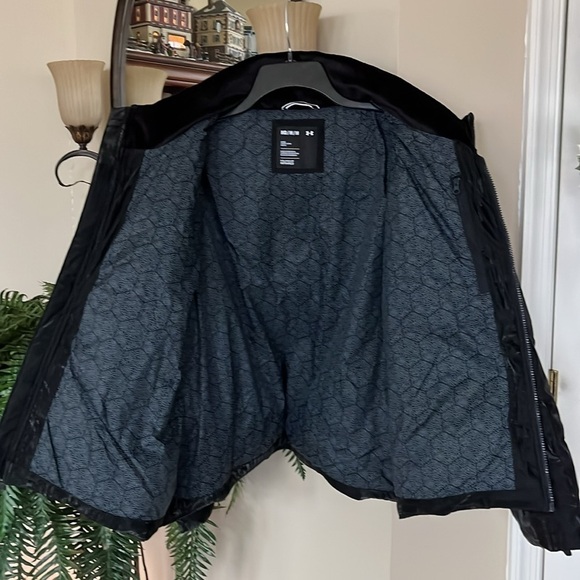 Brand New Under Armour Coldgear Infrared 700 FP Feather Down Black Zip Jacket - Picture 11 of 13